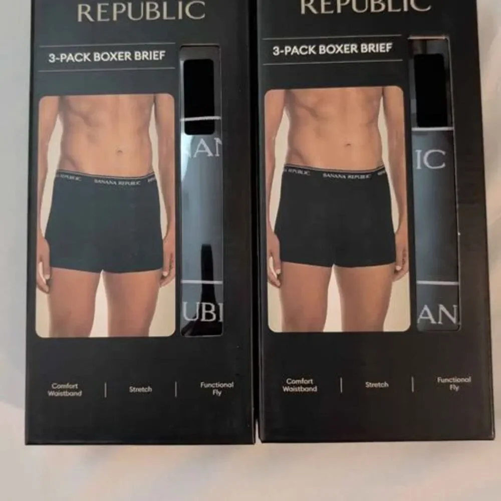 Banana Republic 3-Pack Boxer Briefs - 2 Packs, Size Medium